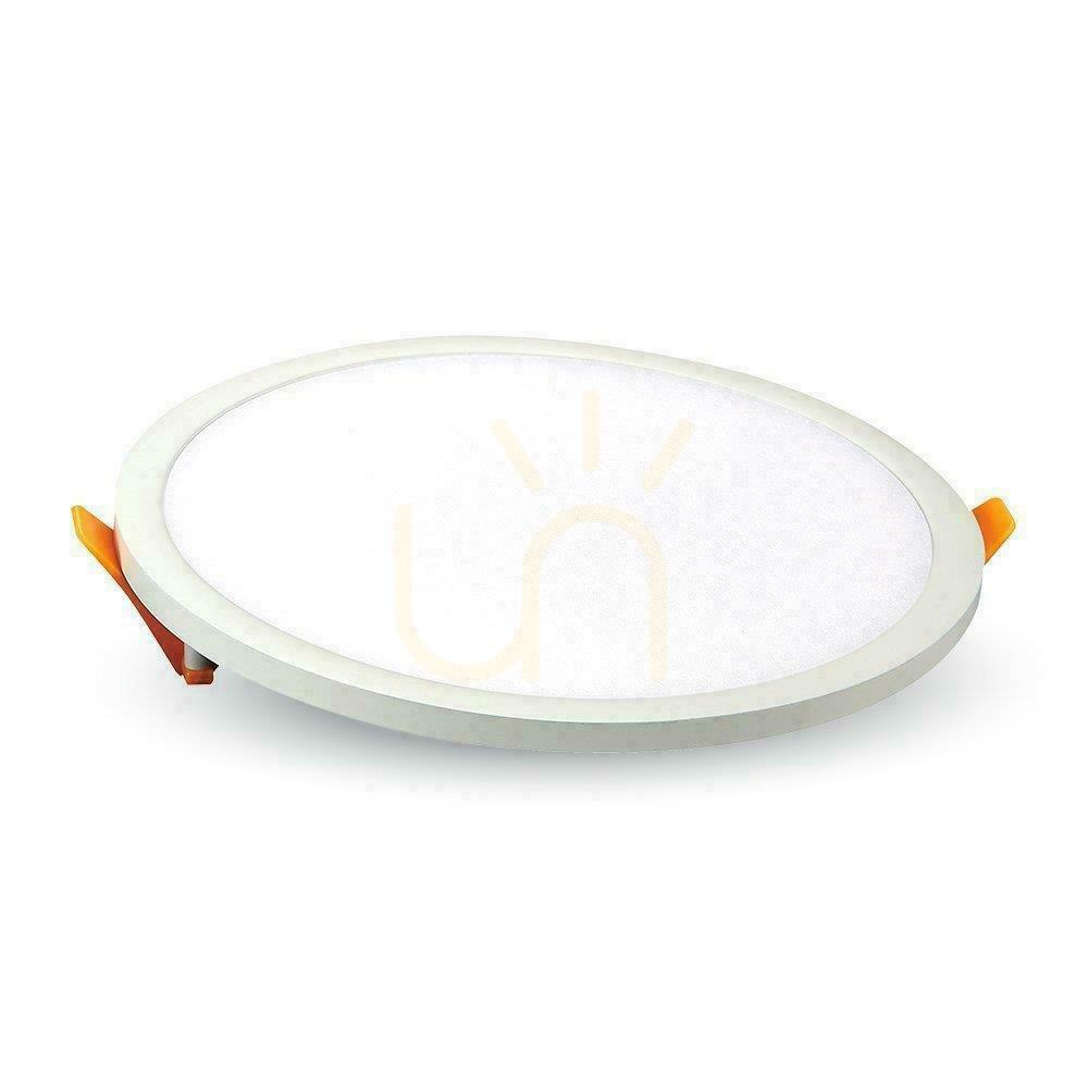 Kontrollera V-TAC 29W rund LED-panel VT-2929RD 4000K 2800lm V-TAC 29W rund LED-panel VT-2929RD 4000K 2800lm