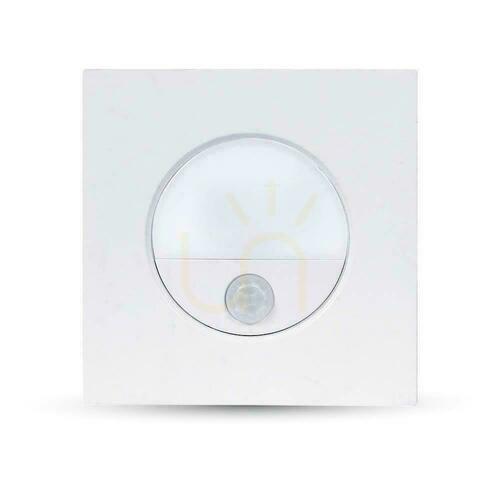 Kontrollera Trapparmatur 3W LED V-TAC Vit Rörelsesensor 230V VT-8035 4000K 100lm