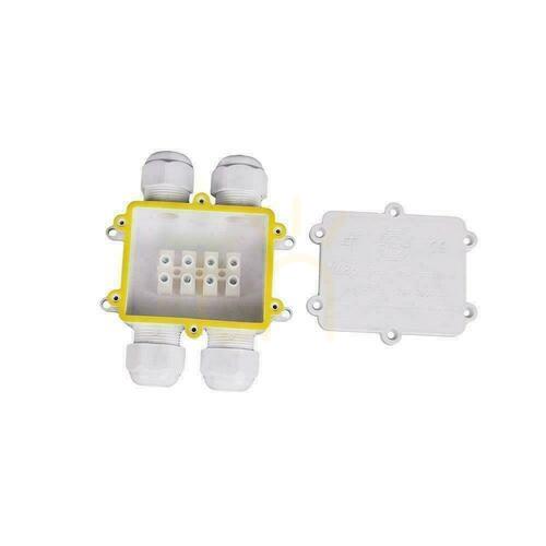 Kontrollera Hermetisk kopplingsdosa 4x4Pin Vit 0,5-4mm2 Ledningsdiameter 8-12mm IP68 V-TAC VT-871