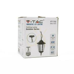 V-TAC lampkedja pendel trädgårdsarmatur svart matt VT-752 4 V-TAC lampkedja pendel trädgårdsarmatur svart matt VT-752 small 4