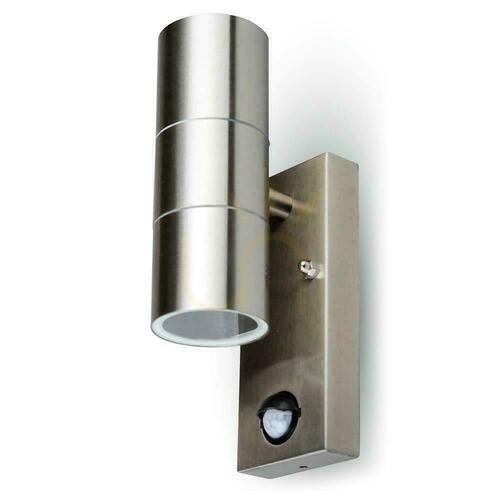 Kontrollera Vägglampa för trädgård V-TAC GU10 Acid Sensor Top Down IP44 VT-7621PIR.