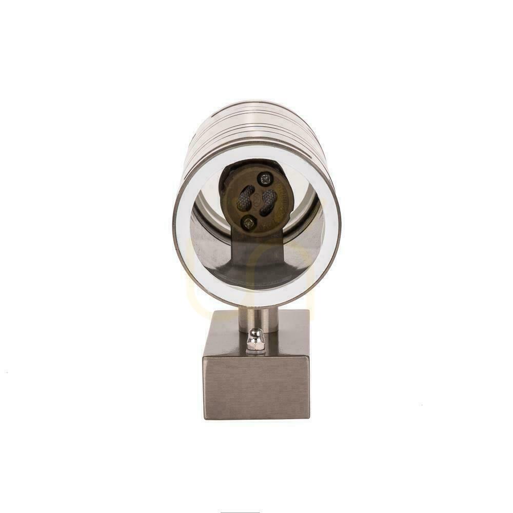 Display Vägglampa för trädgård V-TAC GU10 Acid Glass Topp Botten IP44 VT-7632 Vägglampa för trädgård V-TAC GU10 Acid Glass Topp Botten IP44 VT-7632