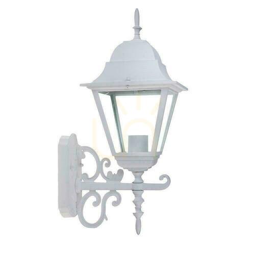 Kontrollera V-TAC VT-760 Vit Mat Up Garden vägglampa.