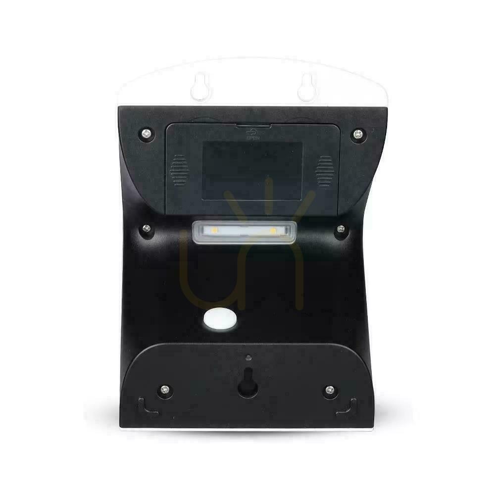 Kontrollera Solar Projector 3W LED Vit+svart V-TAC VT-768 4000K 400lm Solar Projector 3W LED Vit+svart V-TAC VT-768 4000K 400lm
