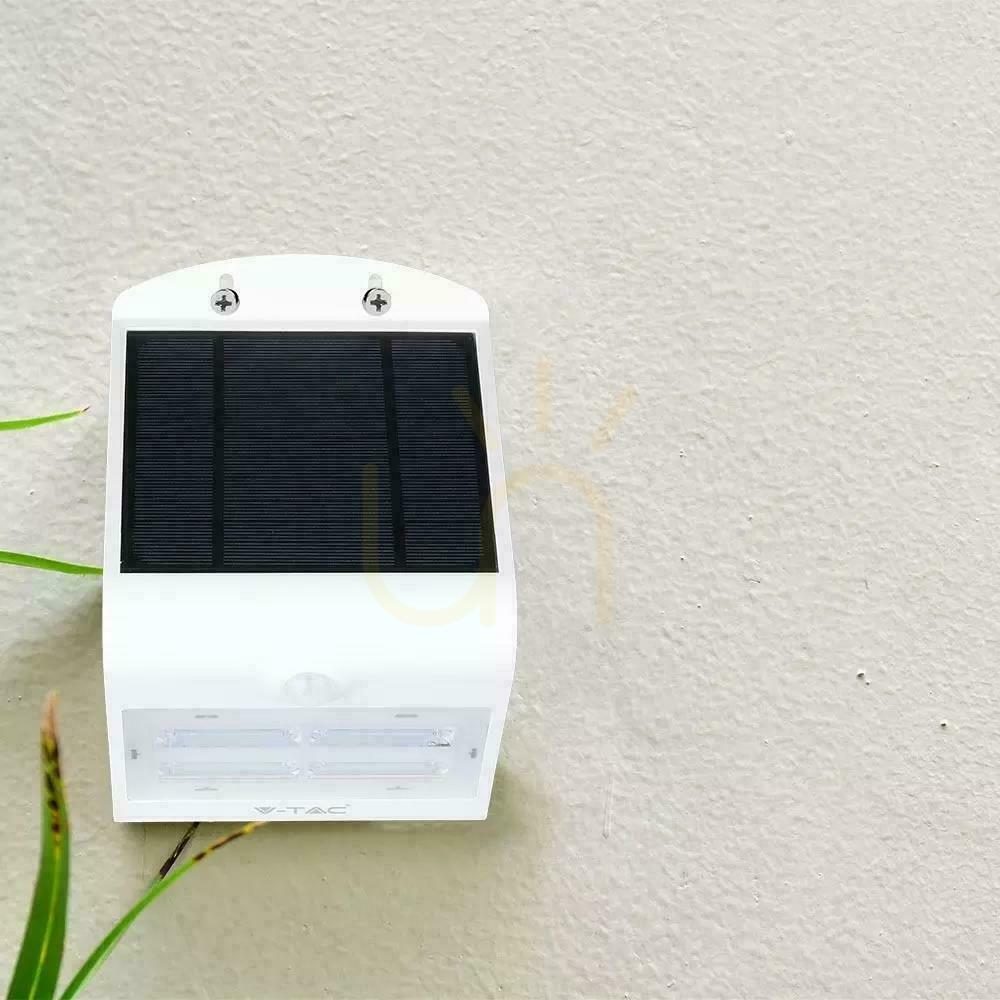 Förhandsvisning Solar Projector 3W LED Vit+svart V-TAC VT-768 4000K 400lm Solar Projector 3W LED Vit+svart V-TAC VT-768 4000K 400lm