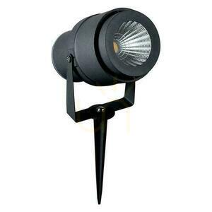 V-TAC 12W svart VT-857 LED-driven trädgårdsarmatur för mark, grön 720lm Färg. small 0