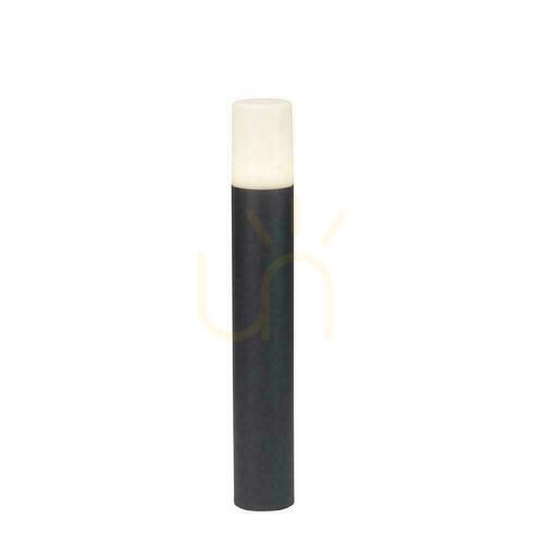 Kontrollera V-TAC GU10 rund aluminium trädgårdsstolpe svart 80x80x500mm IP54 VT-7617 3 års garanti