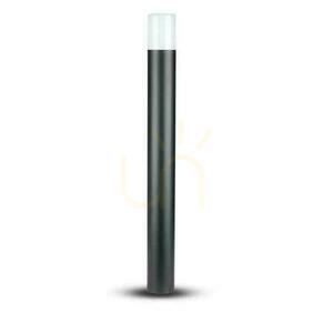 V-TAC GU10 rund aluminium trädgårdsstolpe svart 80x80x800mm IP54 VT-7618 3 års garanti small 0