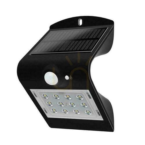 Kontrollera Solar Projector 1,5W LED Svart V-TAC VT-767-2 4000K 220lm