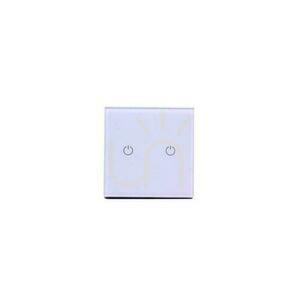 SMART WiFi V-TAC dubbel glasbrytare vit Amazon Alexa, Google Home, Nest VT-5004 small 2