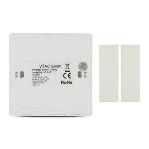 Trådlös enkel IP54-switch för SKU 8458, 8459 V-TAC VT-5131 3 Trådlös enkel IP54-switch för SKU 8458, 8459 V-TAC VT-5131 small 3