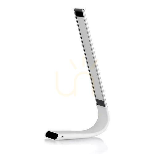 Kontrollera V-TAC 6,5W LED skrivbordslampa laddningsbar dimbar 3-i-1 vit VT-1037 2700K-6400K 110lm