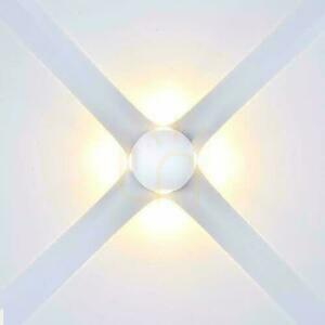 Vägglampa V-TAC 4W LED Vit Rund IP65 VT-834 4000K 440lm. small 1
