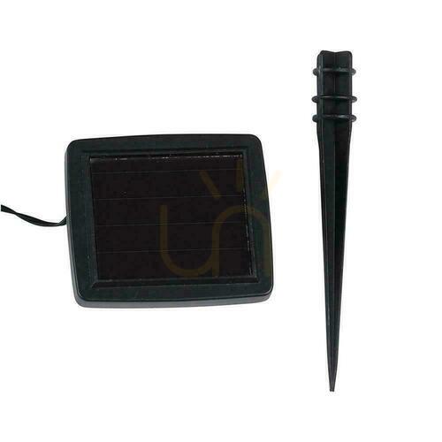 Kontrollera V-TAC Solar LED Garden Garland 5 meter 10 glödlampor Filament VT-71010 3000K 100lm.