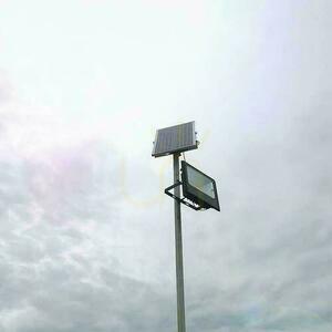 V-TAC Solar LED-projektor 12W svart IP65, fjärrkontroll, timer VT-25W 6000K 550lm small 7