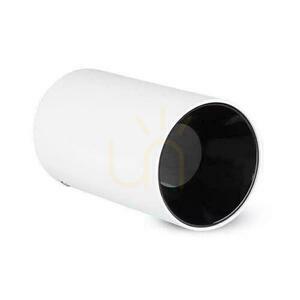 Takarmatur V-TAC GU10 rund utanpåliggande rör vit+svart 80x140mm VT-882-R 3 års garanti small 2