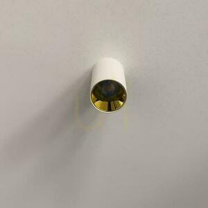 Takarmatur V-TAC GU10 rund utanpåliggande rör vit+guld 80x140mm VT-882-R 3 års garanti small 7