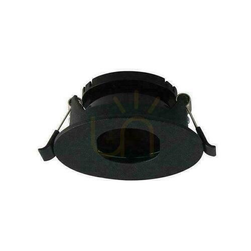Kontrollera V-TAC VT-874 rund svart infälld armatur för GU10, 83 mm