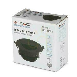 V-TAC GU10 Rundmaskigt nät med halvcirkel Svart VT-884 3 års garanti 5 V-TAC GU10 Rundmaskigt nät med halvcirkel Svart VT-884 3 års garanti small 5