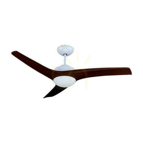 Kontrollera V-TAC 132cm brons 15W LED CCT takfläkt Pilot VT-6055-3