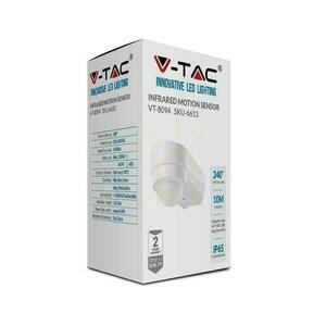V-TAC Hörnrörelsesensor 240st 600W IP65 Vit VT-8094 small 4