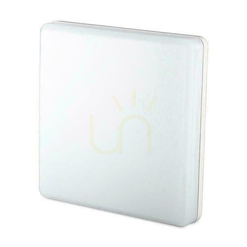 Kontrollera Surface Plafond Square V-TAC 25W LED SAMSUNG CHIP IP44 100Lm/W VT-8066SQ 3000K 2500lm 3 års garanti