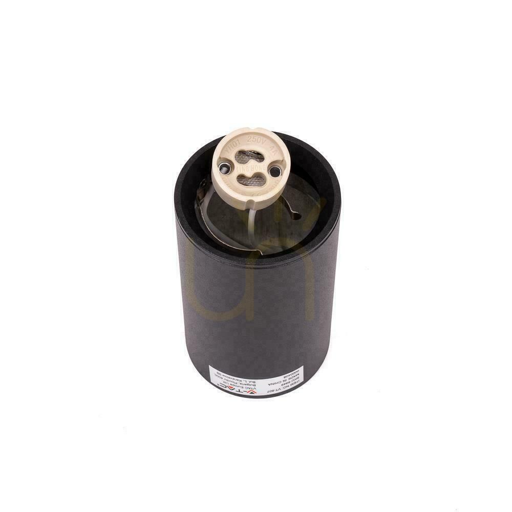 Förhandsvisning V-TAC Aluminium GU10 Rund Ytmonterad Rör Svart 60x100mm VT-807-B 3 års garanti V-TAC Aluminium GU10 Rund Ytmonterad Rör Svart 60x100mm VT-807-B 3 års garanti