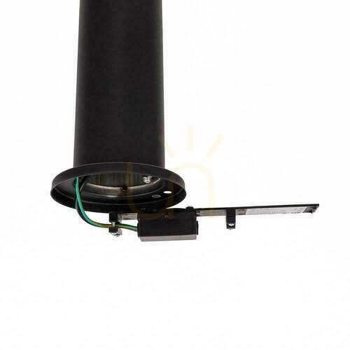 Kontrollera V-TAC E27 110CM Svart E27 VT-838-B110 Trädgårdsstolpe 3 års garanti