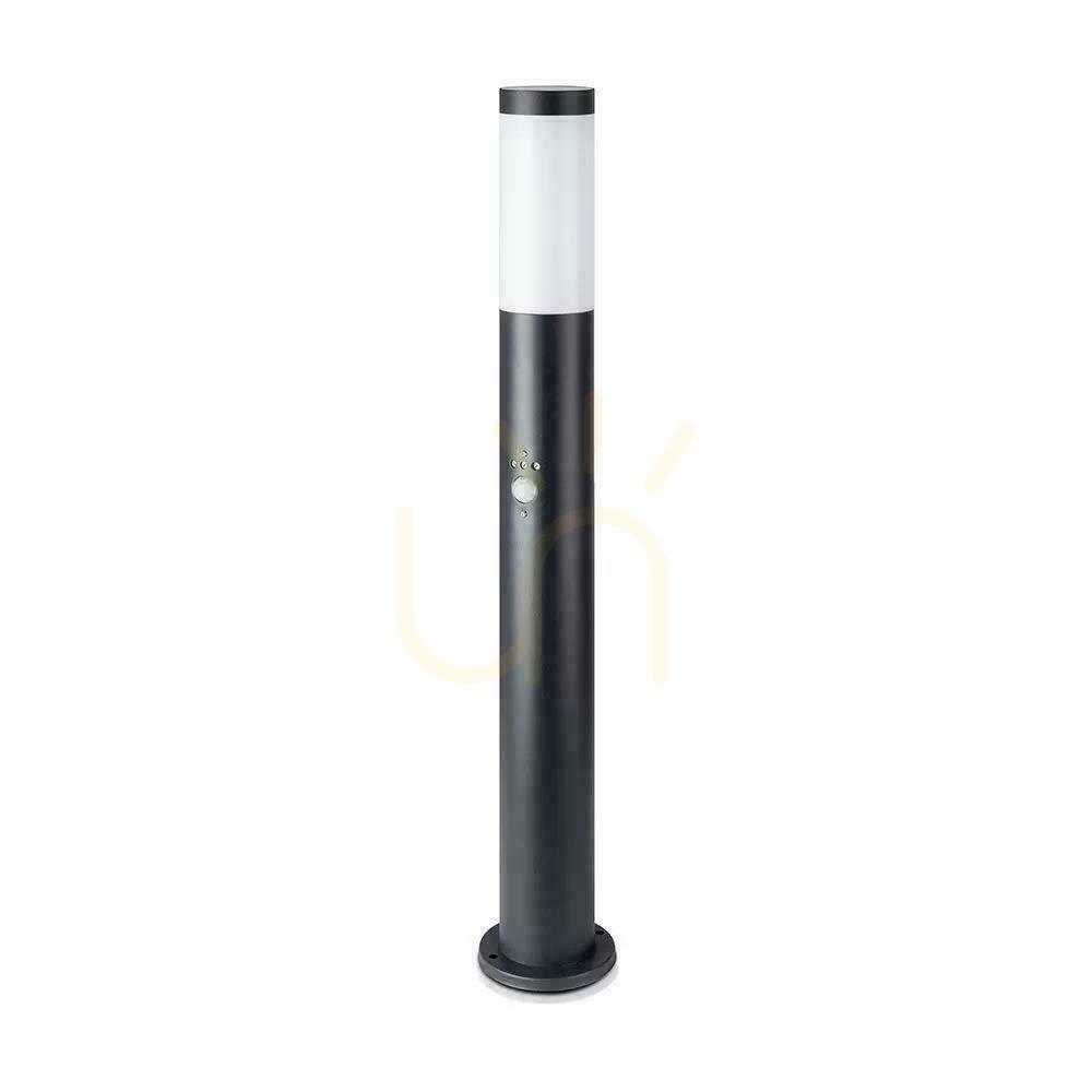 Kontrollera V-TAC 80CM trädgårdsstolpe svart E27 rörelsesensor VT-838-80 V-TAC 80CM trädgårdsstolpe svart E27 rörelsesensor VT-838-80