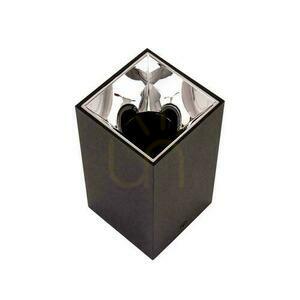 V-TAC GU10 Kvadratisk utanpåliggande takarmatur Svart+Mörk Krom 74x74x140mm VT-882SQ 3 års garanti small 2