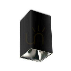 V-TAC GU10 Kvadratisk utanpåliggande takarmatur Svart+Mörk Krom 74x74x140mm VT-882SQ 3 års garanti small 0