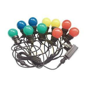 V-TAC Trädgårdsgirlang (sträng) LED 5 meter 10 glödlampor 0,5W VT-70510 RGBY 300lm small 0