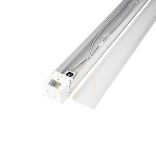 Kontrollera V-TAC VT-16010 armatur för LED-rör 60 cm enkel vit