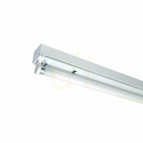 Kontrollera V-TAC VT-16010 armatur för LED-rör 60 cm enkel vit