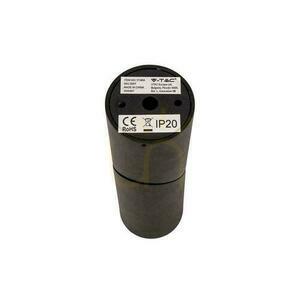V-TAC Aluminium GU10 Rund Ytmonterad Tub Svart VT-804 3 års garanti small 3