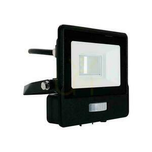 V-TAC LED-projektor 10W SAMSUNG CHIP Rörelsesensor Svart kabel 1M VT-118S-1 6400K 735lm 5 års garanti small 0