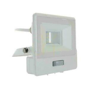 V-TAC LED-projektor 10W SAMSUNG CHIP rörelsesensor vit kabel 1M VT-118S 4000K 735lm 5 års garanti small 0