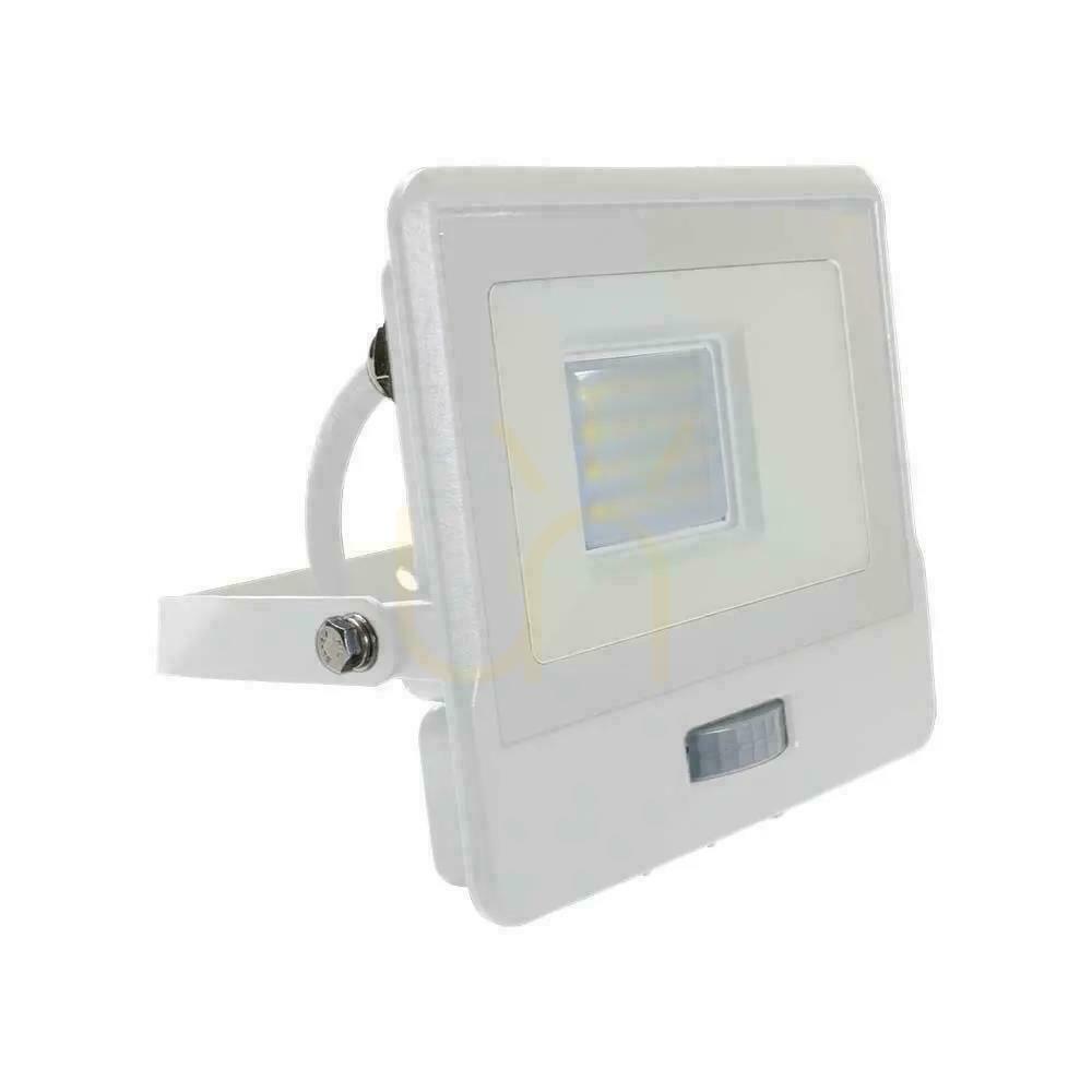Kontrollera V-TAC 20W SAMSUNG CHIP LED-projektor rörelsesensor vit kabel 1M VT-128S 3000K 1510lm 5 års garanti V-TAC 20W SAMSUNG CHIP LED-projektor rörelsesensor vit kabel 1M VT-128S 3000K 1510lm 5 års garanti