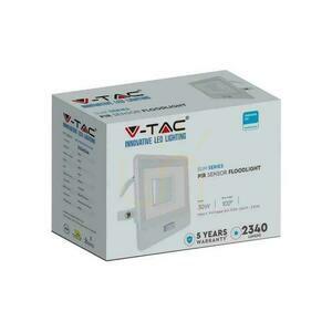 V-TAC 30W SAMSUNG CHIP LED-projektor rörelsesensor vit kabel 1M VT-138S-1 4000K 2340lm 5 års garanti 3 V-TAC 30W SAMSUNG CHIP LED-projektor rörelsesensor vit kabel 1M VT-138S-1 4000K 2340lm 5 års garanti small 3