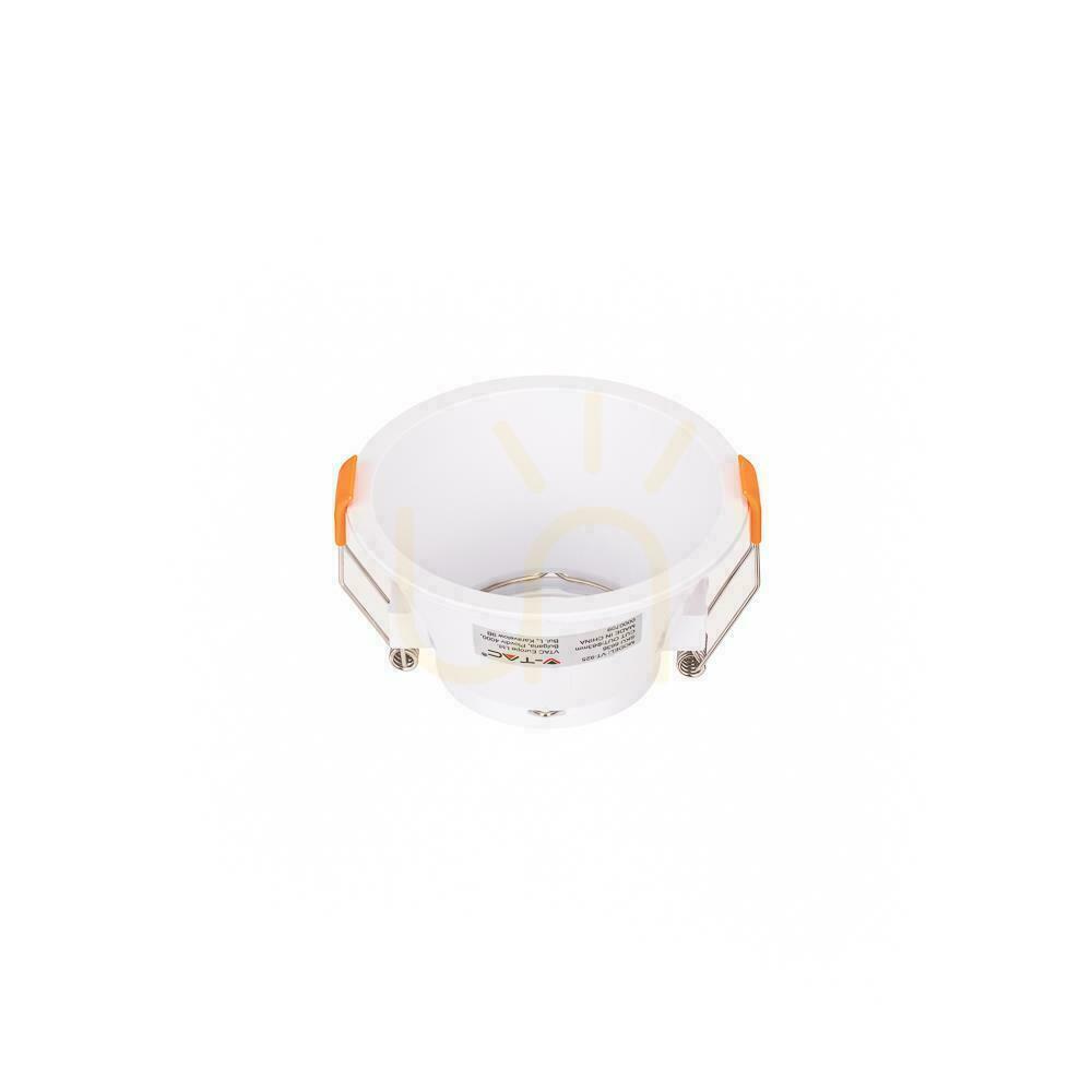 Förhandsvisning V-TAC GU10 infälld djup rund mesh vit VT-925-W 3 års garanti V-TAC GU10 infälld djup rund mesh vit VT-925-W 3 års garanti