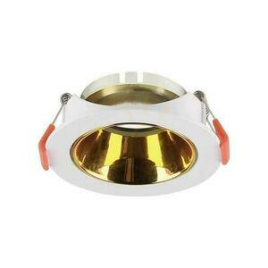 V-TAC GU10 Infälld Rund Mesh Vit/Guld VT-931 3 års garanti small 0