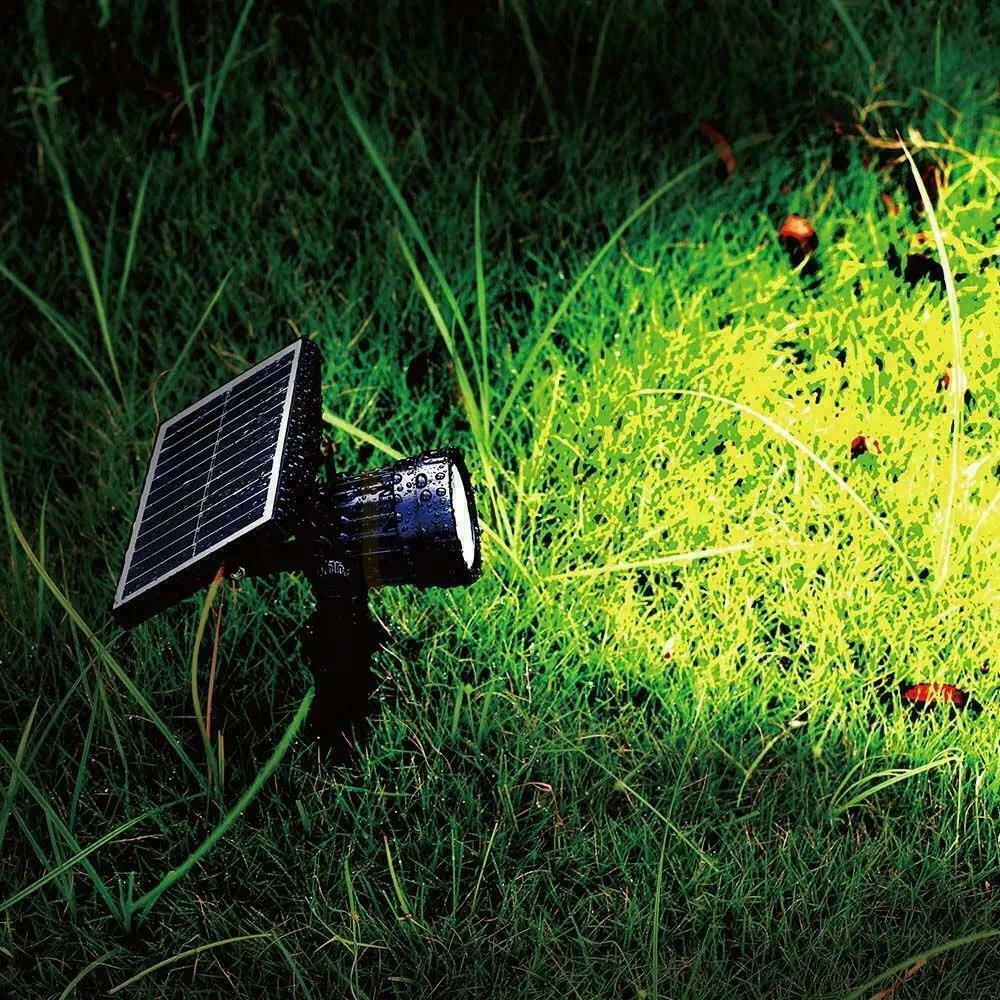 Display LED V-TAC Solar 2W IP65 VT-952 6400K 40lm jordad trädgårdsarmatur med drivning 3 års garanti LED V-TAC Solar 2W IP65 VT-952 6400K 40lm jordad trädgårdsarmatur med drivning 3 års garanti