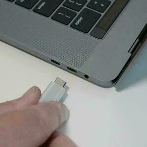 USB-C till USB-C-kabel 1 m, vit, 60 W V-TAC VT-5303-W small 4