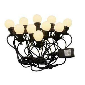 V-TAC Trädgårdsgirlang (sträng) LED 5 meter 10 glödlampor 0,5W VT-70510 3000K 480lm small 0