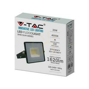 V-TAC 20W SMD E-Series LED-projektor svart VT-4021 4000K 1620lm small 2