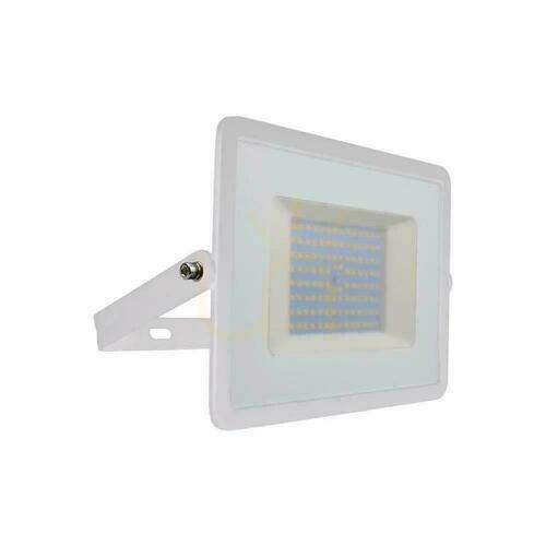 Kontrollera V-TAC 100W SMD E-Series LED-projektor vit VT-40101 6500K 8700lm.