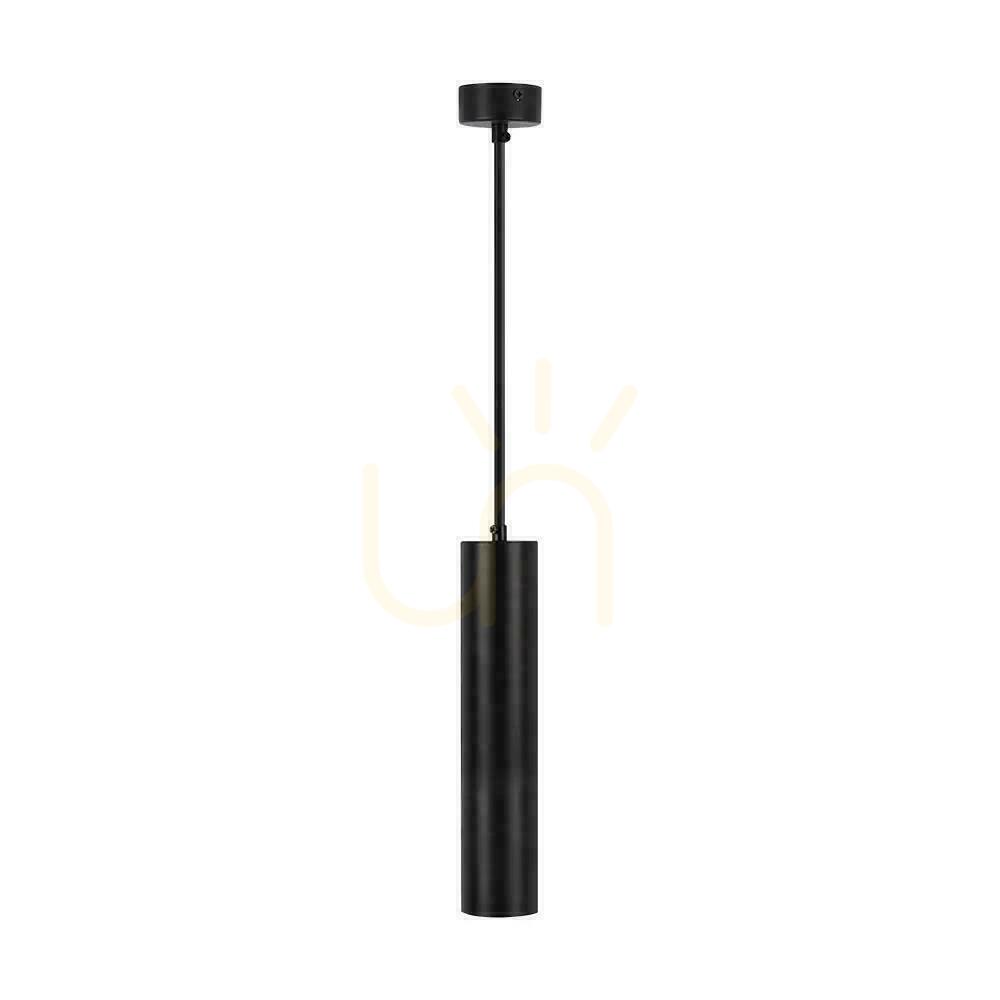 Kontrollera V-TAC GU10 Pendelarmatur Svart 55x300mm VT-976-300 3 års garanti V-TAC GU10 Pendelarmatur Svart 55x300mm VT-976-300 3 års garanti