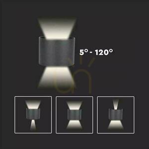 V-TAC VT-756-B svart LED-vägglampa 5 W 4000 K 700 lm IP65 small 7