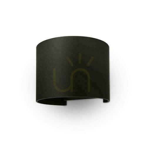 Kontrollera V-TAC VT-756-B svart LED-vägglampa 5 W 4000 K 700 lm IP65