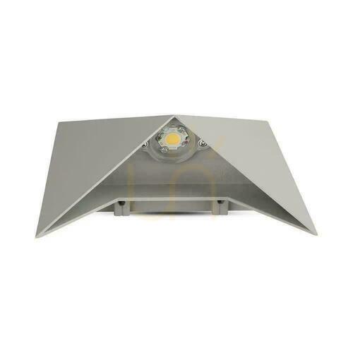 Kontrollera Vägglampa V-TAC 5W LED Grå IP65 VT-825-G 4000K 645lm.